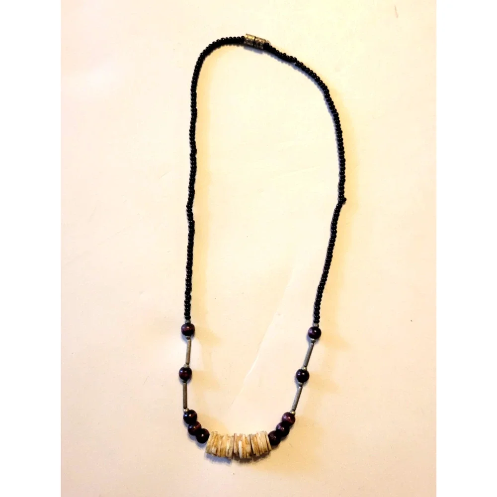 Puka Shells Choker Surfer Jewelry Necklace Beaded‎ Beach Handmade 12